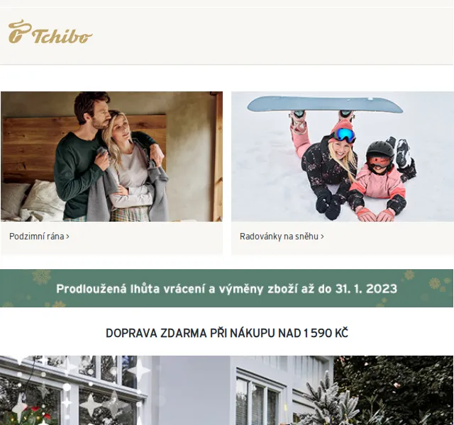 Tchibo: Vánoční dekorace a dárky – červen 2026 | Nuslet.cz