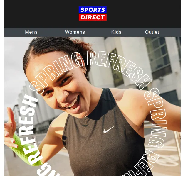Sportsdirect: Jarní novinky s Nike, Under Armour a Reebok – červen 2026 | Nuslet.cz