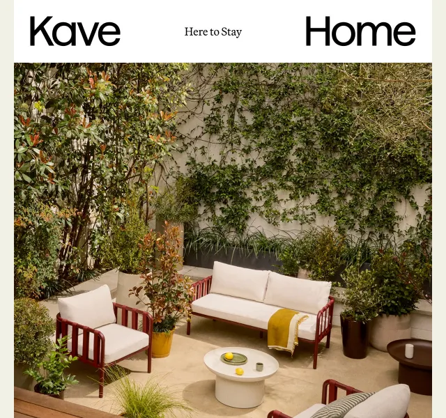 Kave Home Sale: Letní zahrada – duben 2026 | Nuslet.cz