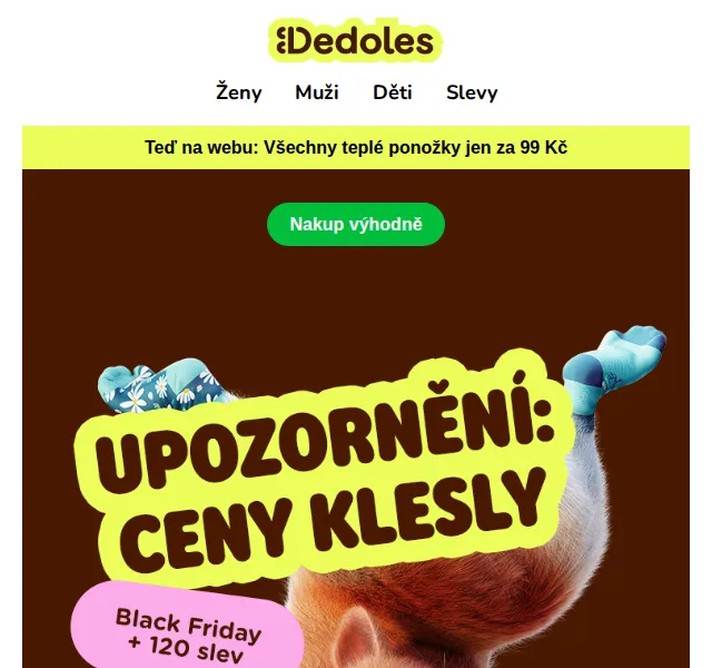 Dedoles: Black Friday slevy až 70 % – červenec 2026 | Nuslet.cz