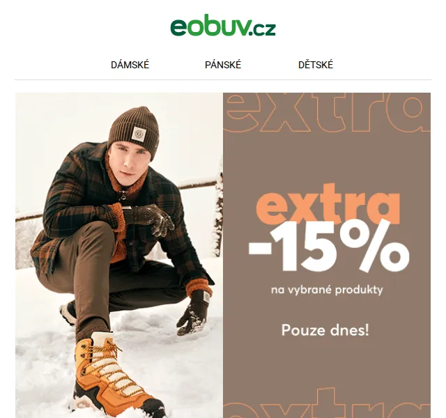 eobuv.cz: sleva extra 15 % – červen 2026 | Nuslet.cz