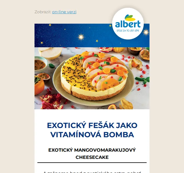 Albert: Exotické recepty plné vitamínů – červen 2026 | Nuslet.cz