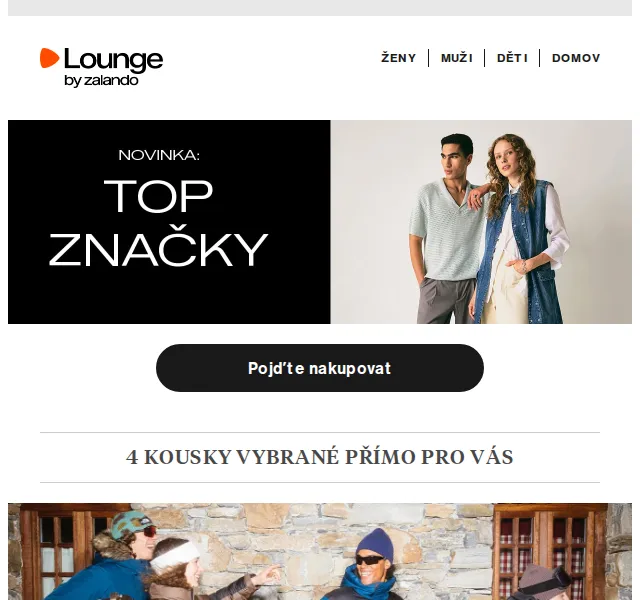 Lounge by Zalando: The North Face, Tommy Hilfiger – až 75 % | Duben 2026