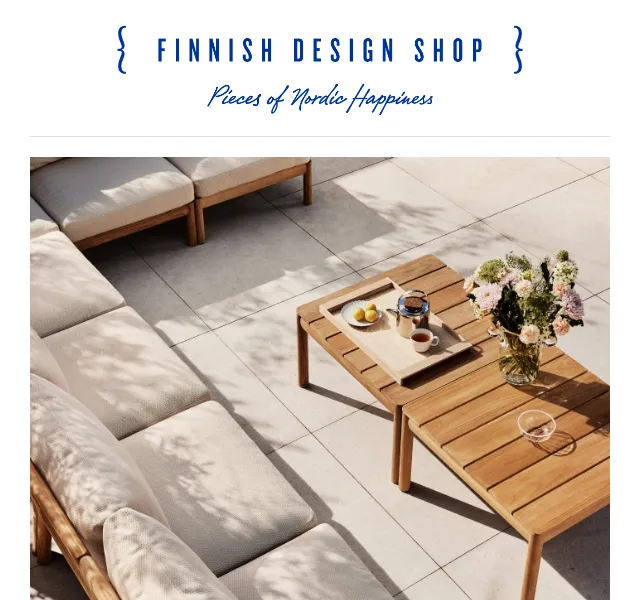 Finnish Design Shop: Až 40% sleva na zahradní nábytek – červenec 2026 | Nuslet.cz