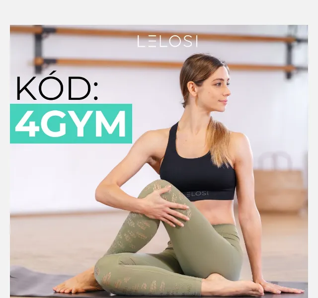 LELOSI: Back to Gym – 2 zdarma při koupi 4, červenec 2026 | Nuslet.cz