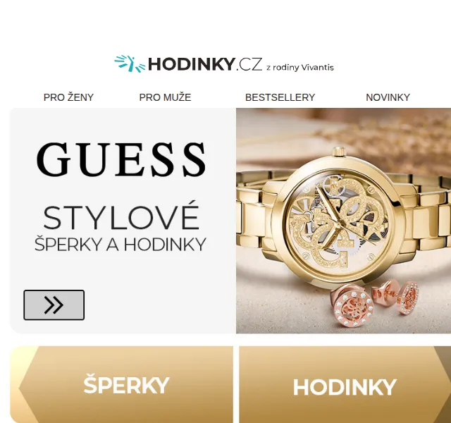Hodinky.cz: Sety hodinek Guess – červenec 2026 | Nuslet.cz