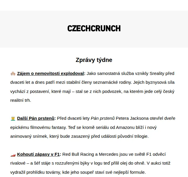 CzechCrunch: Přehled zpráv z byznysu a technologií – červen 2026 | Nuslet.cz