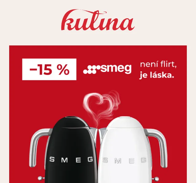 KULINA.cz: SMEG se slevou 15 % – červenec 2026 | Nuslet.cz