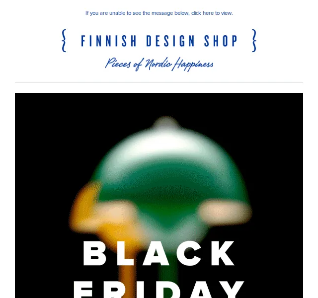 Finnish Design Shop: Black Friday svítidla až –50 % – červenec 2026 | Nuslet.cz