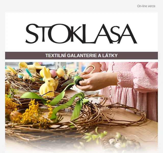 Stoklasa: Jarní věnce a dekorace – červen 2026 | Nuslet.cz