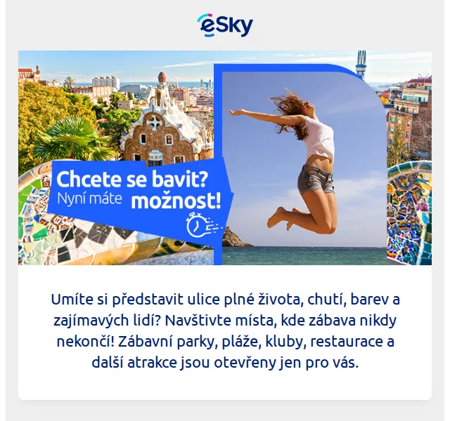 eSky.cz: Letenky do Barcelony od 1200 Kč – červenec 2026 | Nuslet.cz