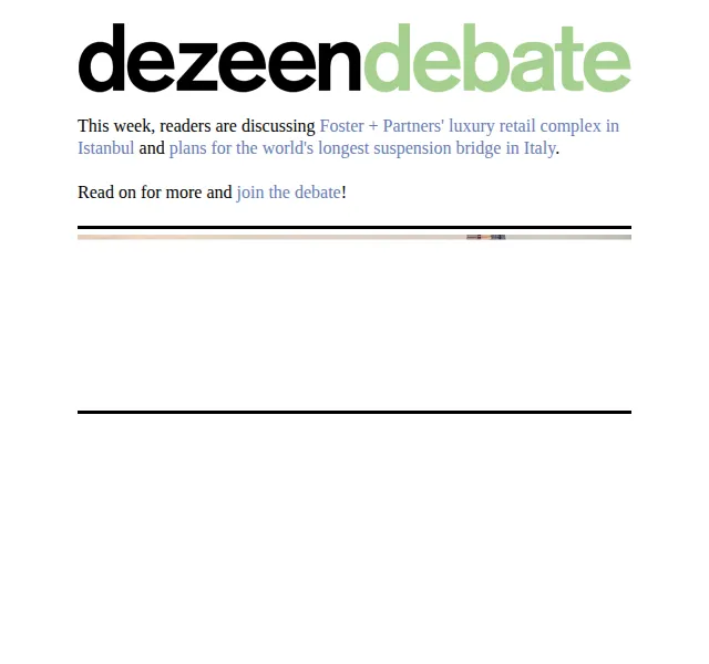Dezeen Daily: Novinky z architektury a designu – červenec 2026 | Nuslet.cz