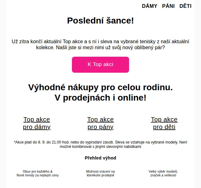 DEICHMANN: Top akce na tenisky – červenec 2026 | Nuslet.cz