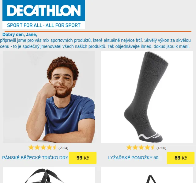 DECATHLON: výbava na lyžování i fitness – červen 2026 | Nuslet.cz