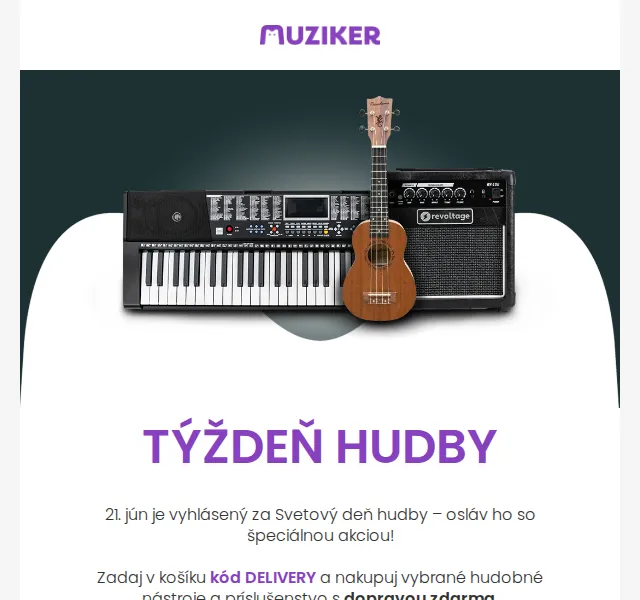 Muziker: Týden hudby s dopravou zdarma – červenec 2026 | Nuslet.cz