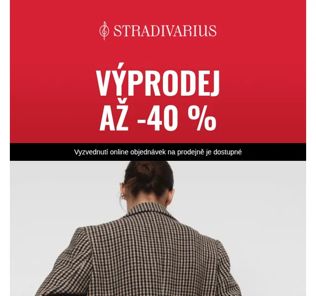 Stradivarius: slevy až 40 % ve výprodeji – červenec 2026 | Nuslet.cz