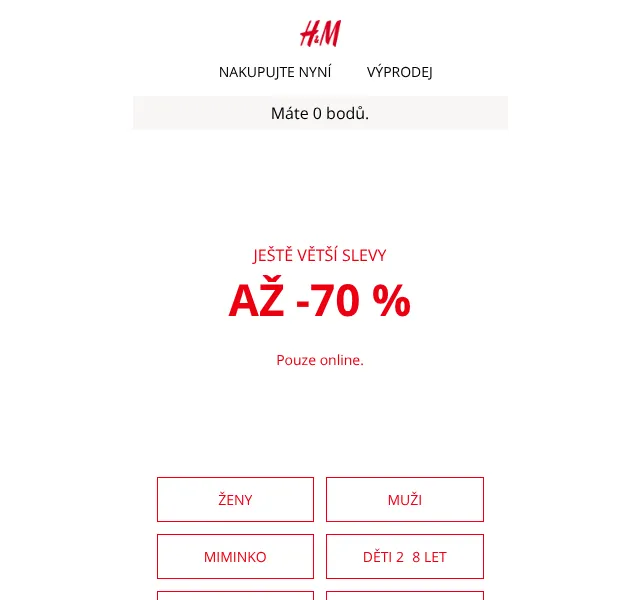 H&M Fashion: až -70 % – červenec 2026 | Nuslet.cz