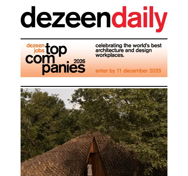 Dezeen Daily: Bridge House a Nike Mind botaniky – červenec 2026 | Nuslet.cz