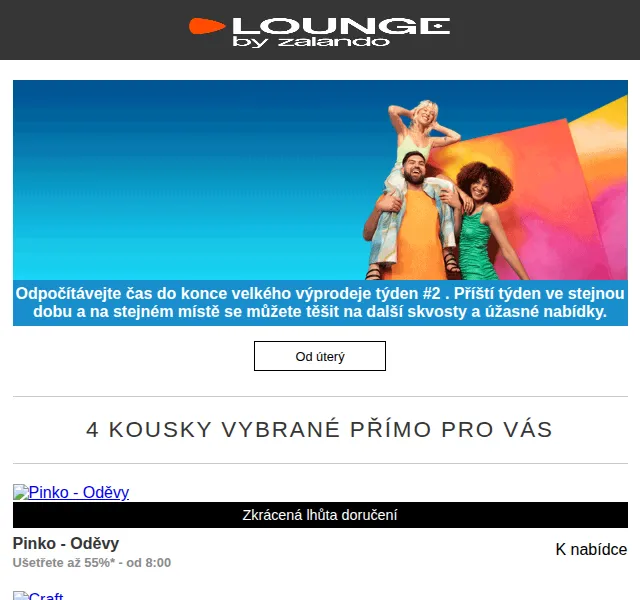 Lounge by Zalando: Velký výprodej až 80% – červen 2026 | Nuslet.cz