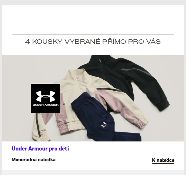 Lounge by Zalando: Under Armour, Philips, MOSCHINO – až 85 % | Duben 2026