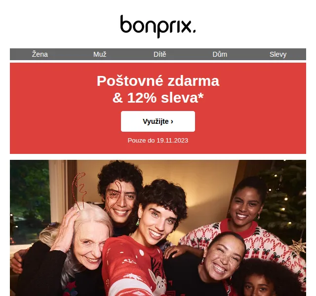bonprix: 12% sleva a poštovné zdarma – červen 2026 | Nuslet.cz