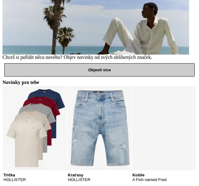 ABOUT YOU: Nová letní kolekce Hollister, Nike a dalších – červen 2026 | Nuslet.cz