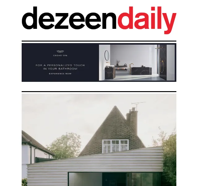 Dezeen Daily: Norm Architects office a terracotta kuchyně – červen 2026 | Nuslet.cz