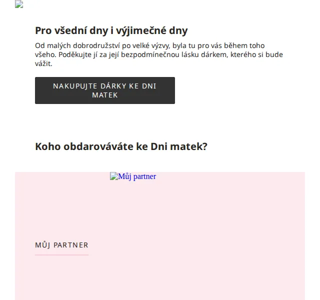 Pandora: Sleva 20 % na dárkové sety – Den matek 2026 | Nuslet.cz
