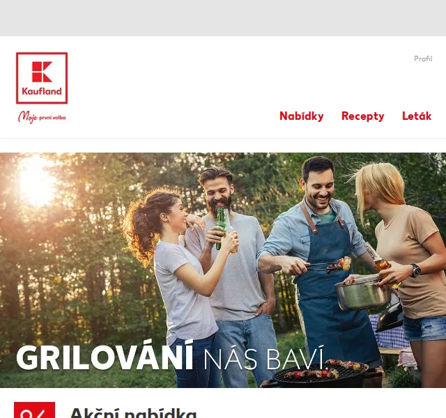 Kaufland: Grilovací pánev 499,90 Kč a pojízdný gril – červenec 2026 | Nuslet.cz