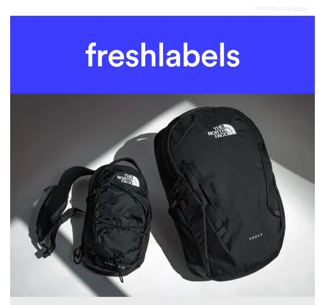 Freshlabels: The North Face, Mepal, FREITAG letní novinky – červenec 2026 | Nuslet.cz
