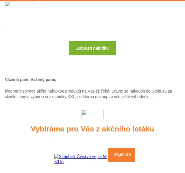 Globus Bonus: Schubert vejce, Persil gel – srpen 2022 | Nuslet.cz