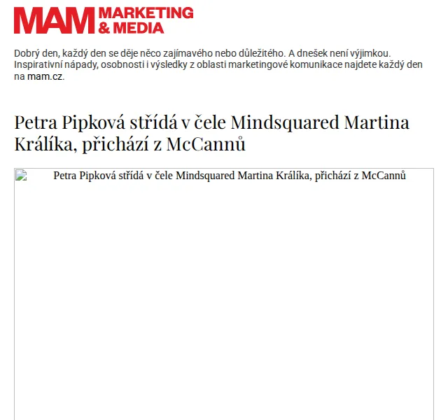 Marketing & Media: aktuální zprávy z marketingu – červenec 2026 | Nuslet.cz