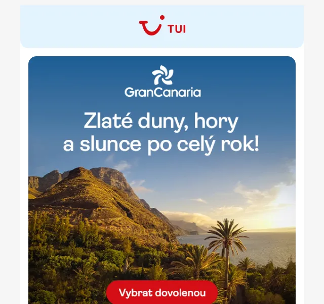 TUI Česká: Gran Canaria zájezdy – červenec 2026 | Nuslet.cz