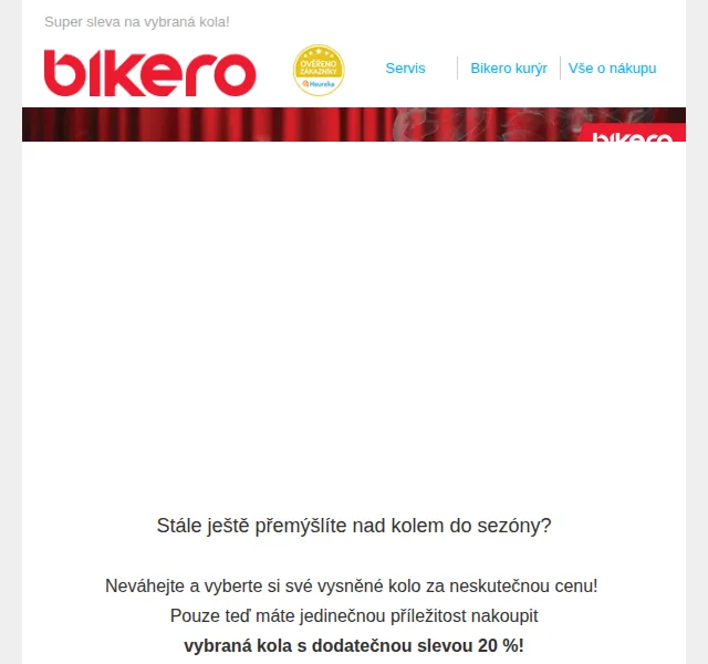 czbikero: Horská kola, gravely, elektrokola – sleva 20 % – červen 2026 | Nuslet.cz