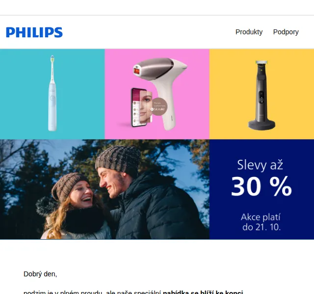 Philips: Slevy až 30 % na osobní péči – říjen 2025 | Nuslet.cz