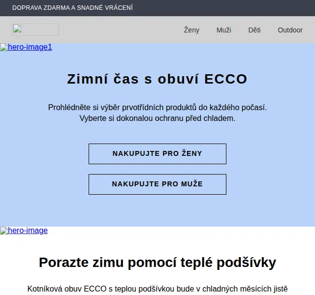 ECCO: Zimní obuv s GORE-TEX a HYDROMAX – červen 2026 | Nuslet.cz