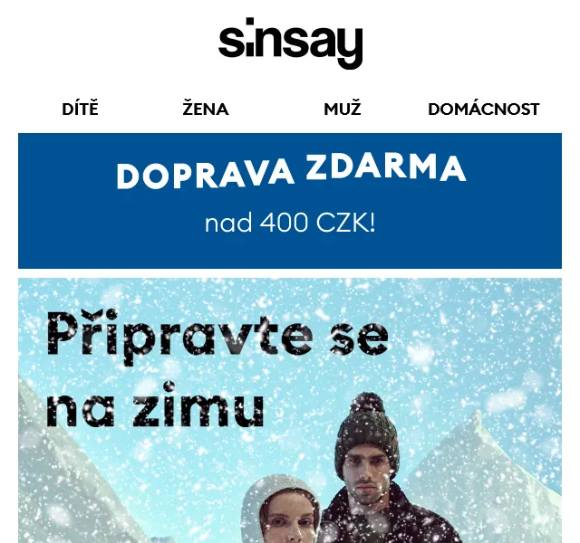 Sinsay: Zimní kolekce 2026 – červen 2026 | Nuslet.cz