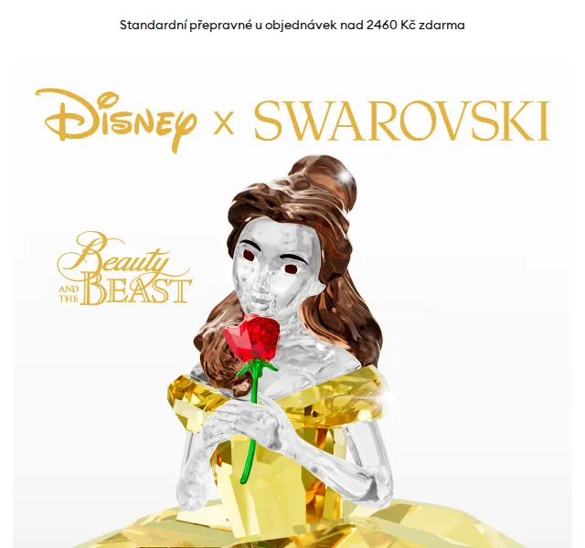 Swarovski: Disney Beauty and the Beast kolekce – duben 2026