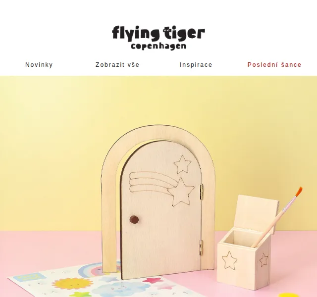 Flying Tiger Copenhagen: Kreativní poklady a hračky – červenec 2026 | Nuslet.cz