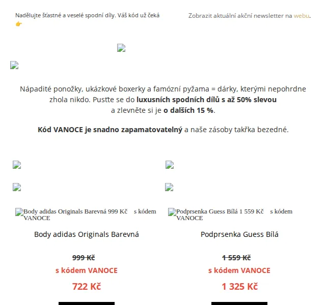 UrbanStore.cz: Sleva až 50 % na spodní prádlo + 15% kód – červen 2026 | Nuslet.cz