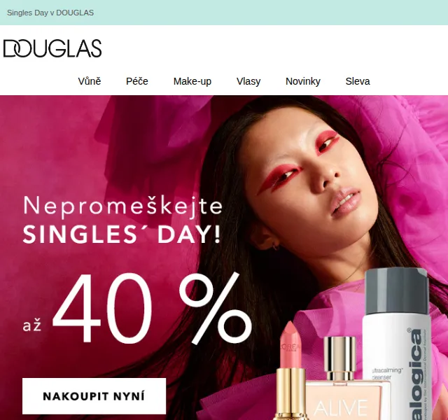Douglas CZ: Sleva až 40 % na vůně a 20 % na vše – listopad 2023 | Nuslet.cz