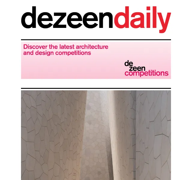 Dezeen Daily: novinky z designu a architektury – červenec 2026 | Nuslet.cz