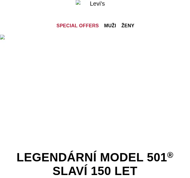 Levi's: Výročí 150 let džín 501 – slosování o poukaz 1 500 Kč – červen 2026 | Nuslet.cz