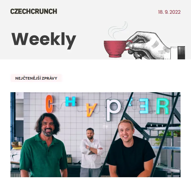 CzechCrunch: Nejčtenější zprávy a podcasty – září 2022 | Nuslet.cz