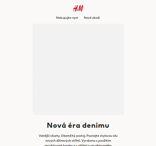 H&M Fashion: Nová edice džín Loose Fit a Relaxed Fit – červen 2026 | Nuslet.cz