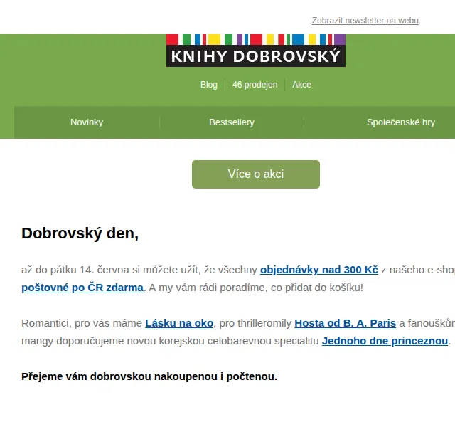 KnihyDobrovsky.cz: Doprava zdarma nad 300 Kč a knižní novinky – červenec 2026 | Nuslet.cz