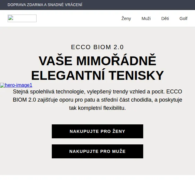 ECCO: Obuv BIOM 2.0 – nová kolekce červen 2026 | Nuslet.cz