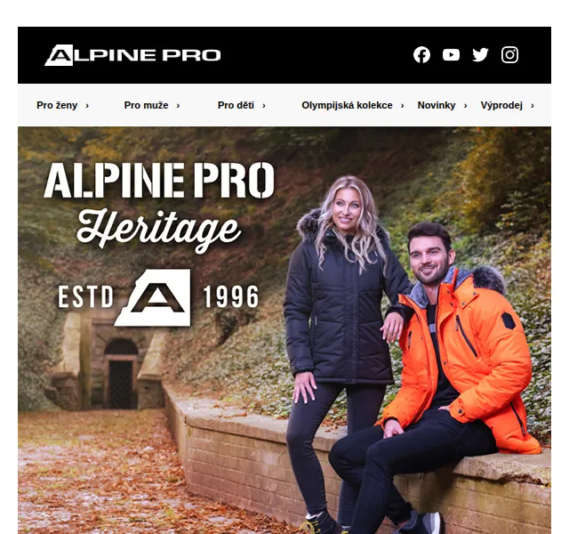 ALPINE PRO: Stylové bundy z exkluzivní olympijské kolekce – červen 2026 | Nuslet.cz