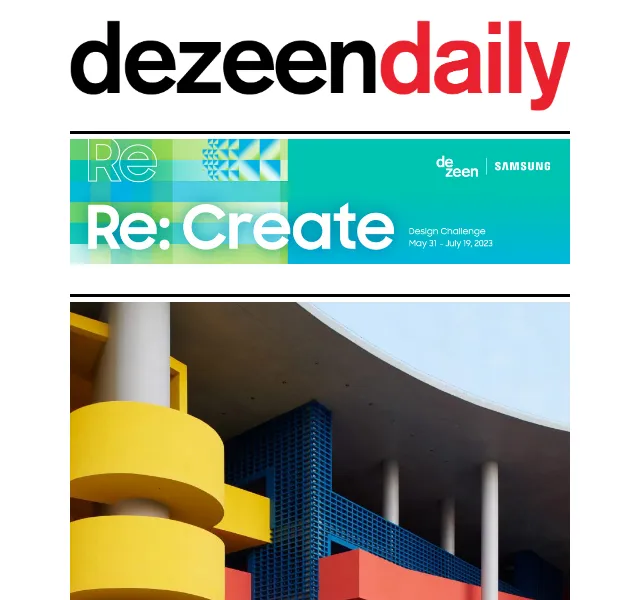 Dezeen Daily: Architektura a design – červenec 2026 | Nuslet.cz
