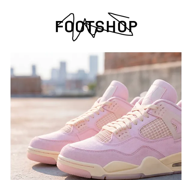 Footshop: Nike Jordan AJ4 Iced Carmine + Hot Dropy – duben 2026